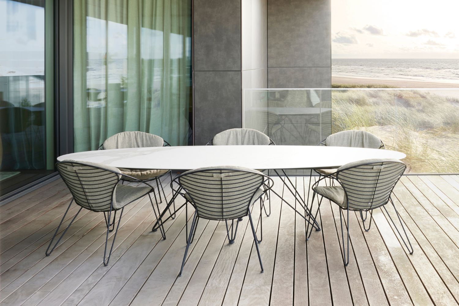 Joli | Tafel Wire en stoelen Wire | indoor + outdoor